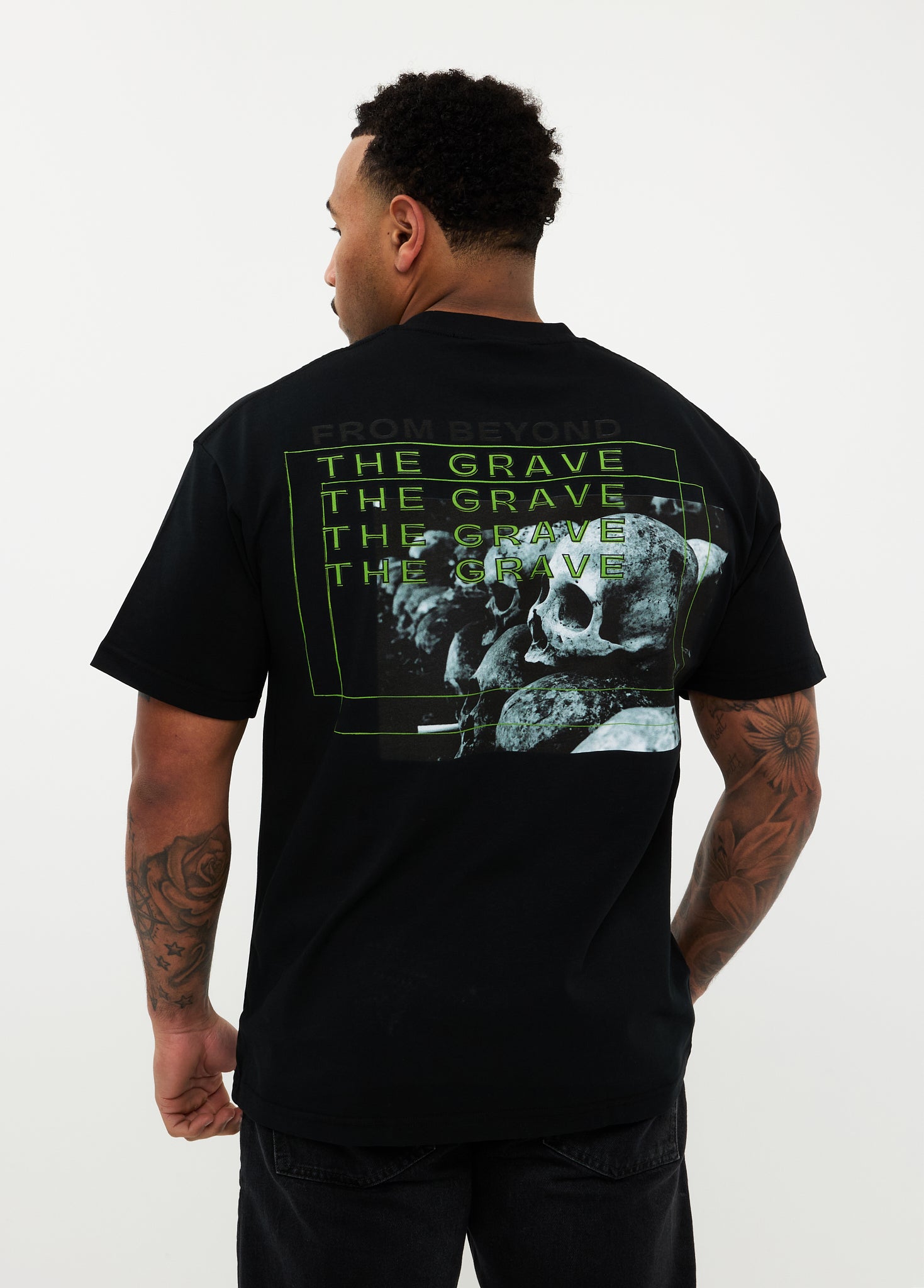 Oversized T-shirt 100% Katoen – The Grave
