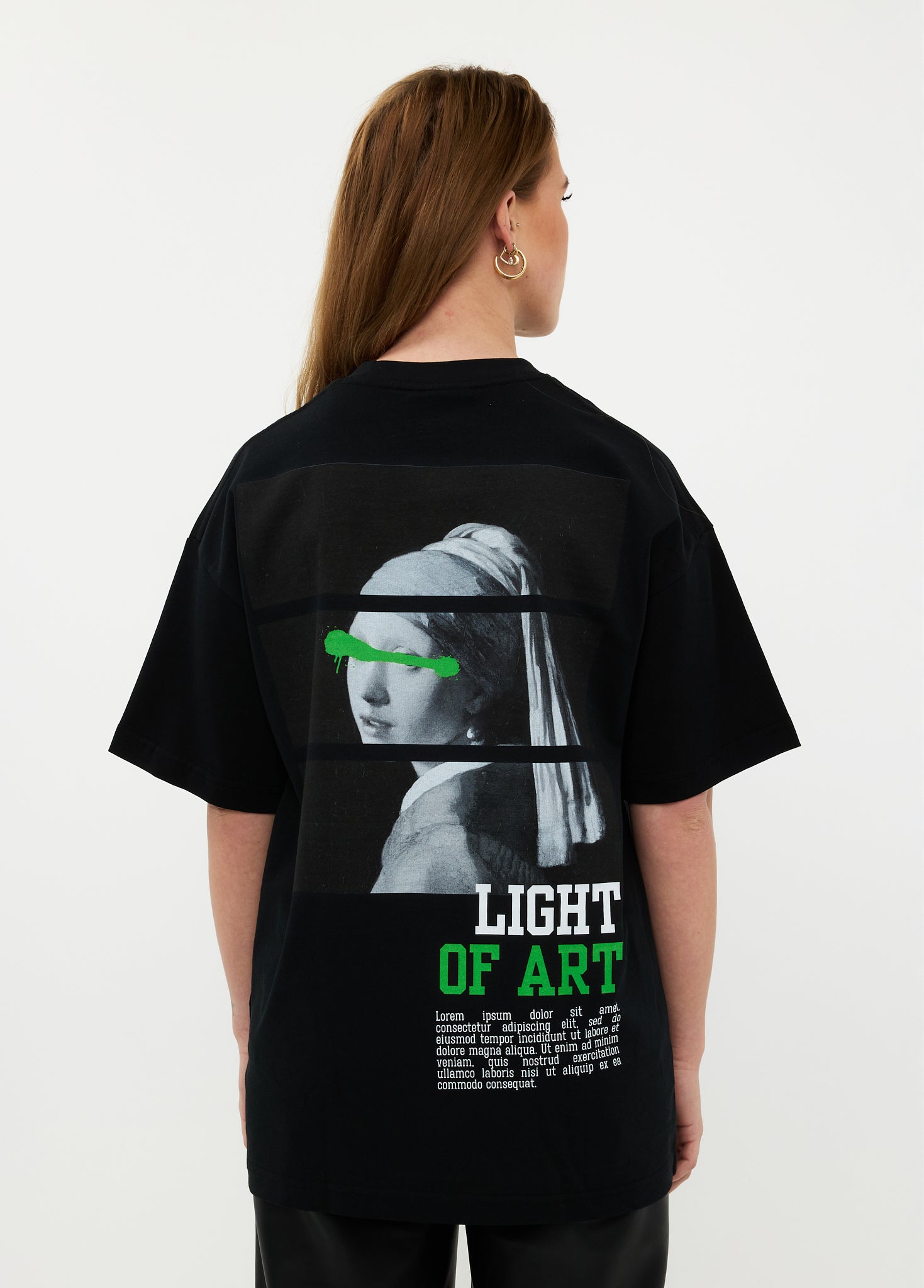Oversized T-shirt – 100% Katoen | Light of Art
