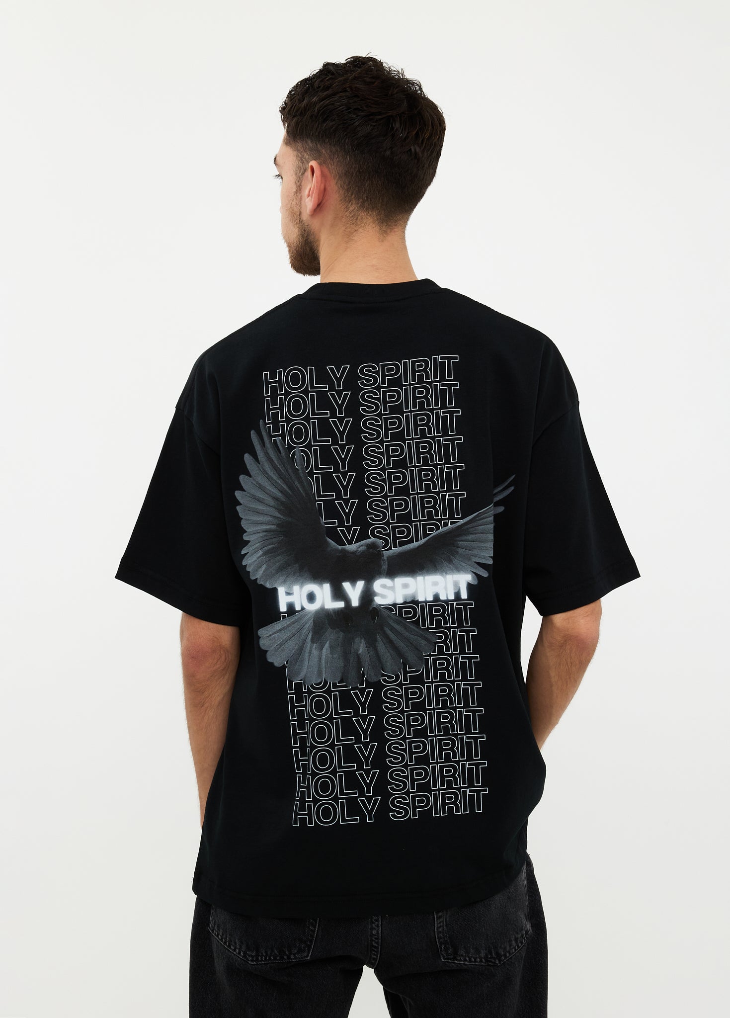 Oversized T-shirt 100% Katoen – Holy Spirit