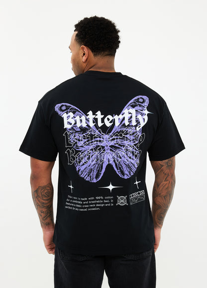 Oversized T-shirt 100% Katoen – Butterfly
