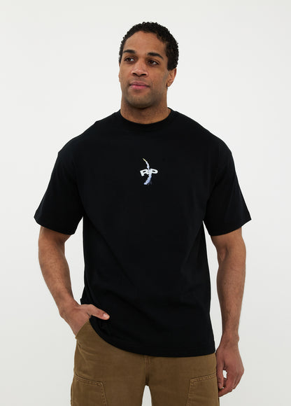Oversized T-shirt – 100% katoen met kleurrijke Cosmic Dreamscape