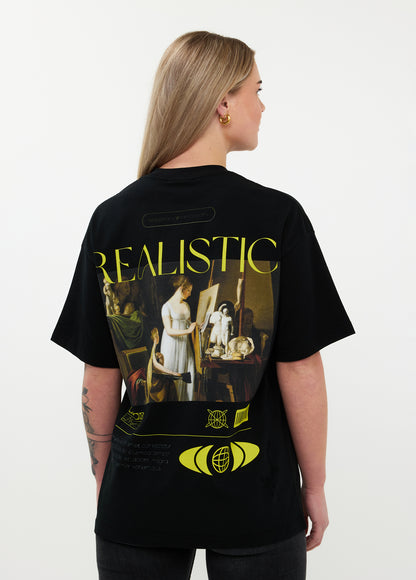 Oversized T-shirt 100% Katoen – Realistic Vision