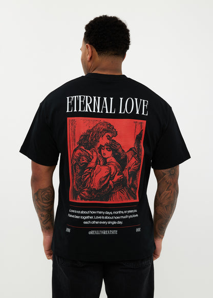 Oversized T-shirt 100% Katoen – Eternal Love