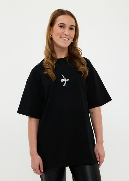 Oversized T-shirt 100% Katoen – Serene Butterfly