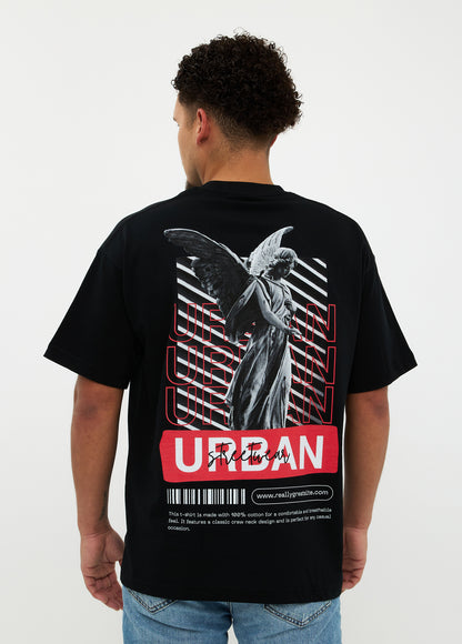 Oversized T-shirt 100% Katoen – Urban