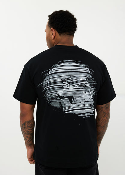 Oversized T-shirt 100% Katoen – 3D Skeleton White