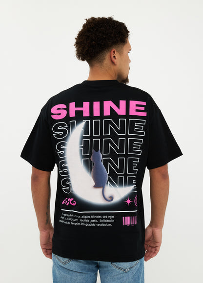 Oversized T-shirt 100% Katoen – Shine